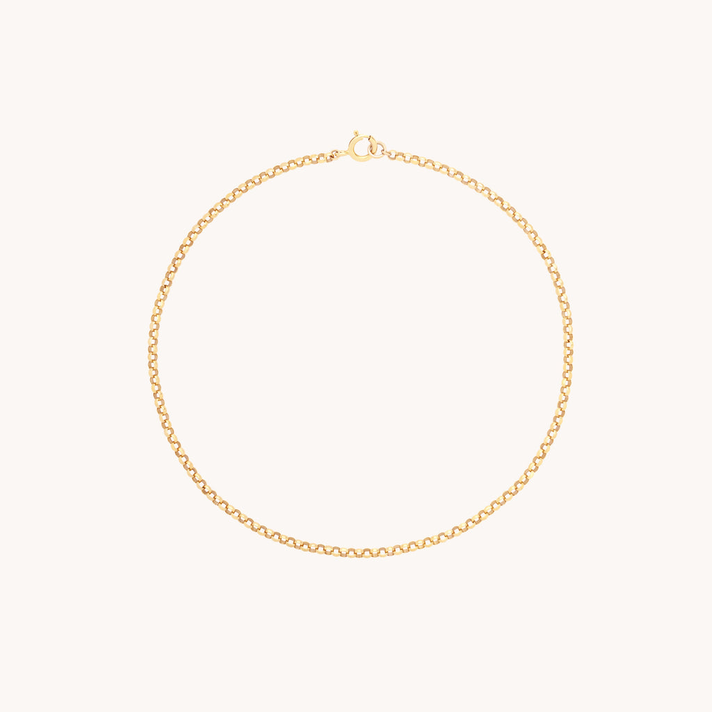 Chelsea Chain Bracelet in Solid Gold