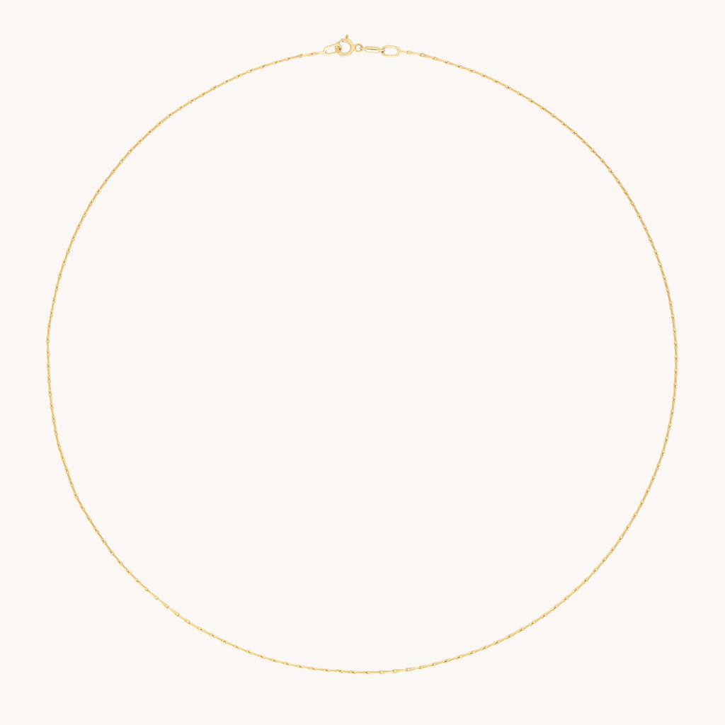 Marylebone Chain Necklace in Solid Gold