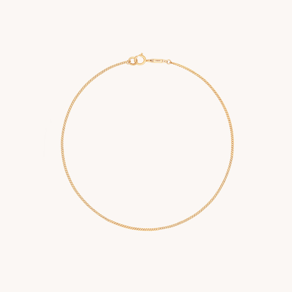 Miyu Chain Bracelet in Solid Gold