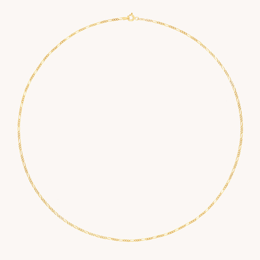 Soho Chain Necklace in Solid Gold