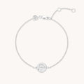 Capricorn Zodiac Bracelet in Silver
