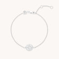 Gemini Zodiac Bracelet in Silver