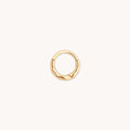 Molten Daith Ring in Solid Gold