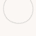 Cosmic Star Chain Necklace in Silver