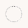 Illusion Double Chain Bracelet in Silver