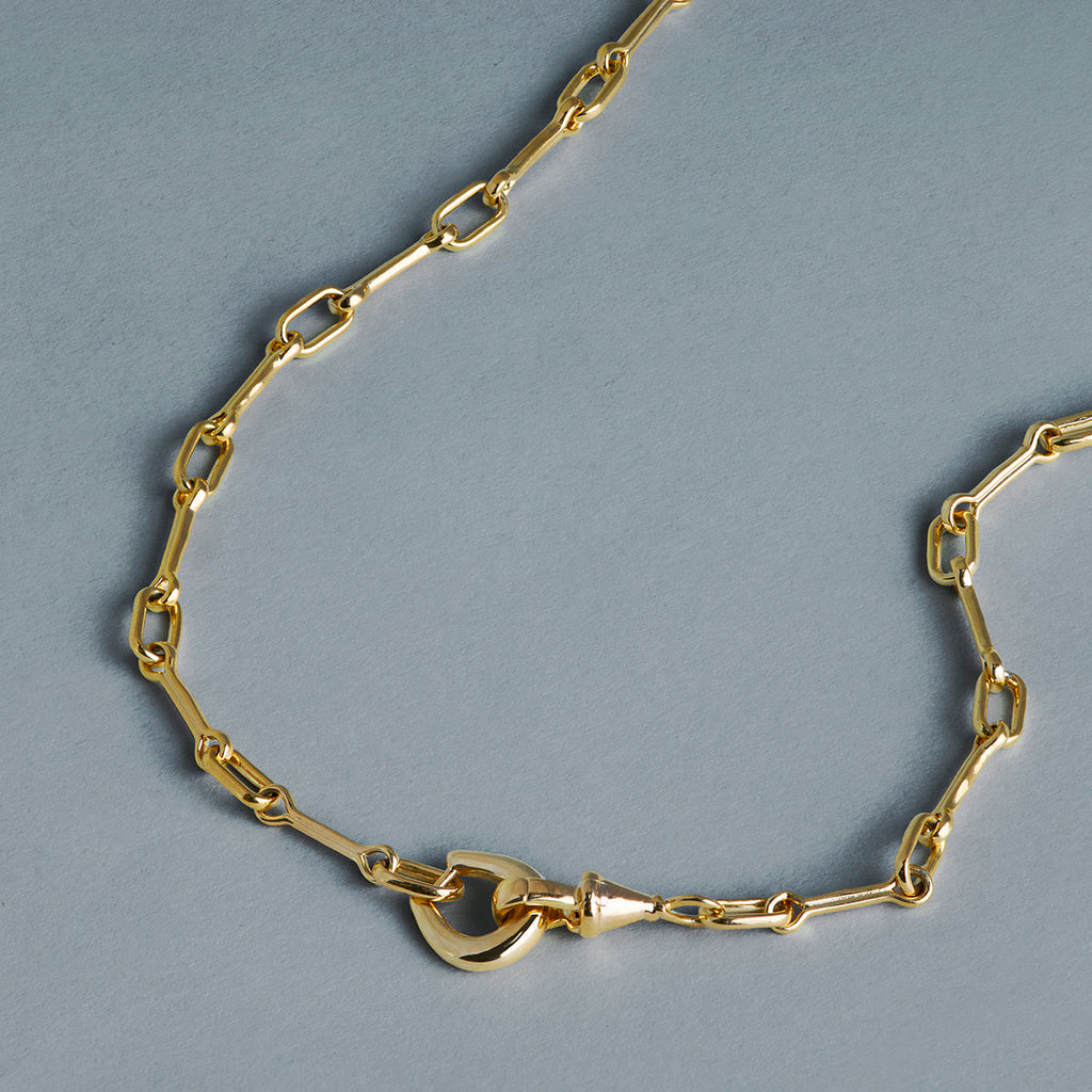 Hardware Chain Necklace in Gold