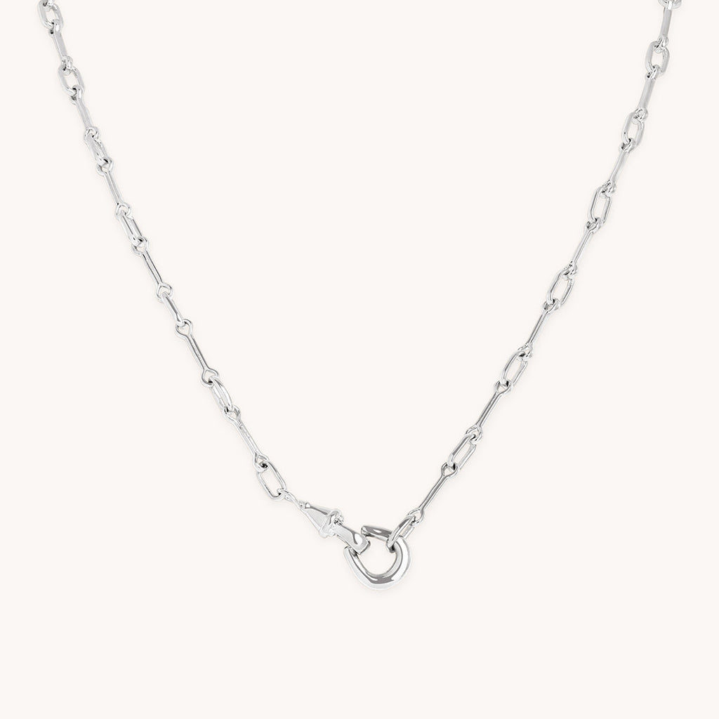 Hardware Chain Necklace in Silver