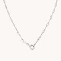 Hardware Chain Necklace in Silver