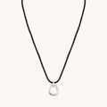Hardware Pendant Cord Necklace in Silver