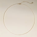 Pearl Necklace in Solid Gold