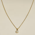 Pearl Pendant Necklace in Gold