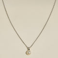 Pearl Pendant Necklace in Silver