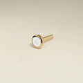 Diamond Stackback™ Post in Solid Gold