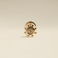 Solstice Piercing Stud in Solid Gold
