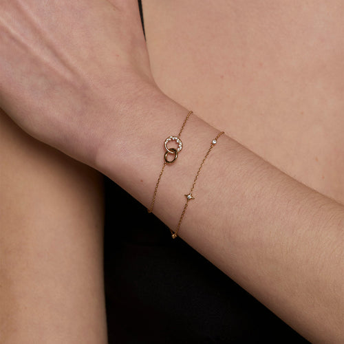 Celestial Bracelet Stacking Set in Gold
