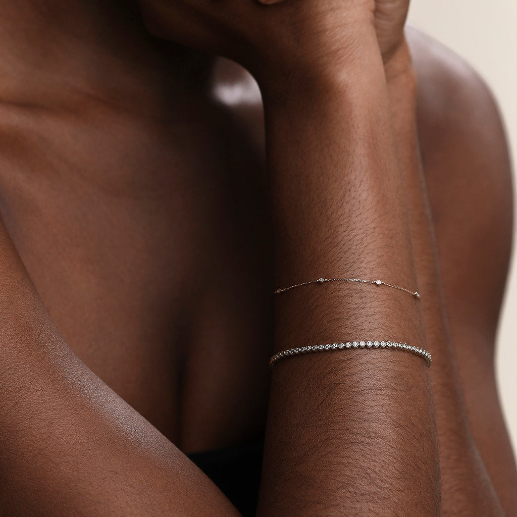 Mayfair Chain Bracelet in Solid Gold