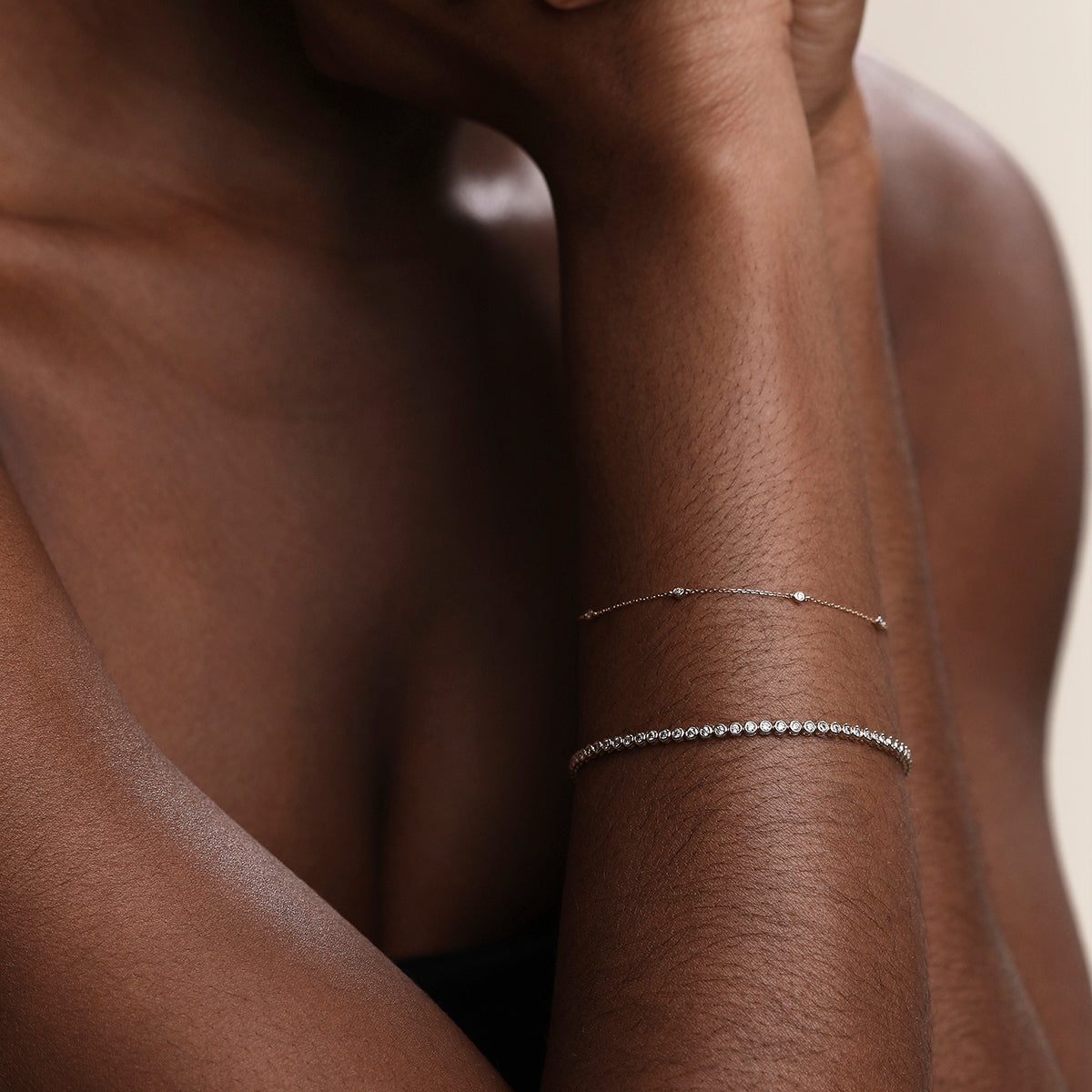 Mayfair Chain Bracelet in Solid Gold