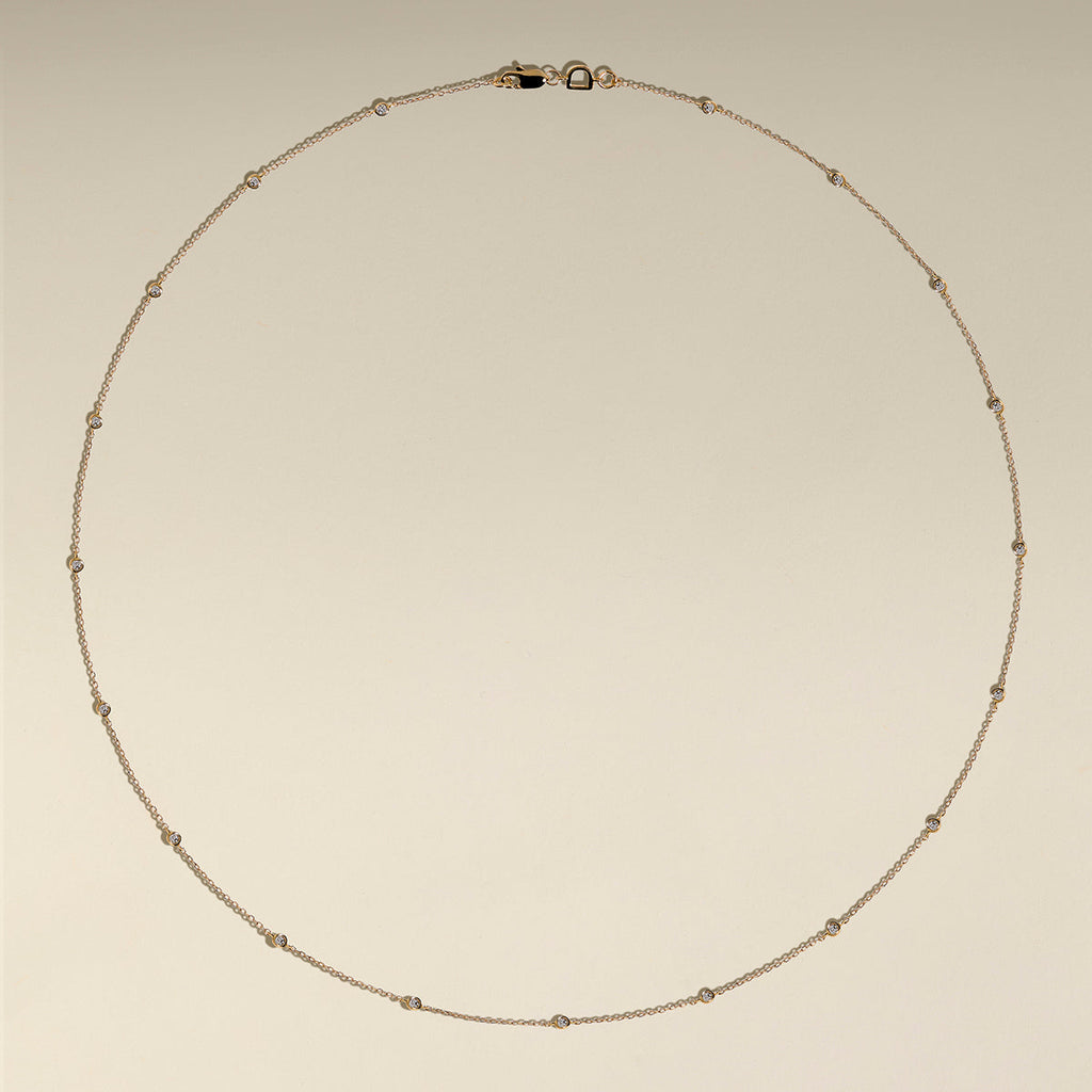 Mayfair Chain Necklace in Solid Gold