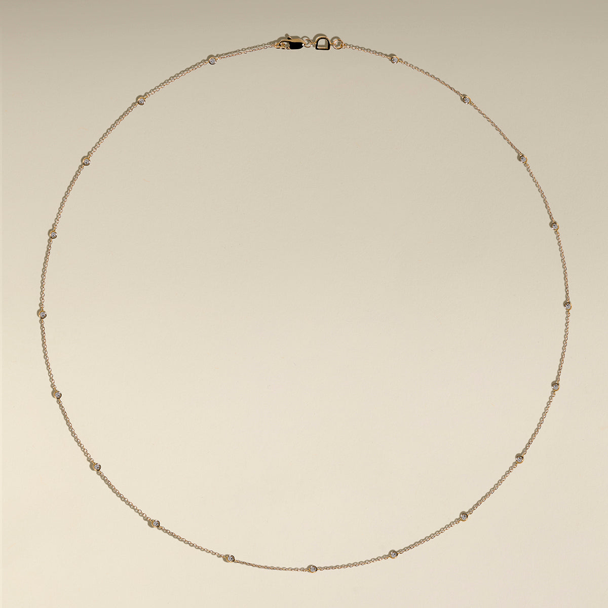 Mayfair Chain Necklace in Solid Gold