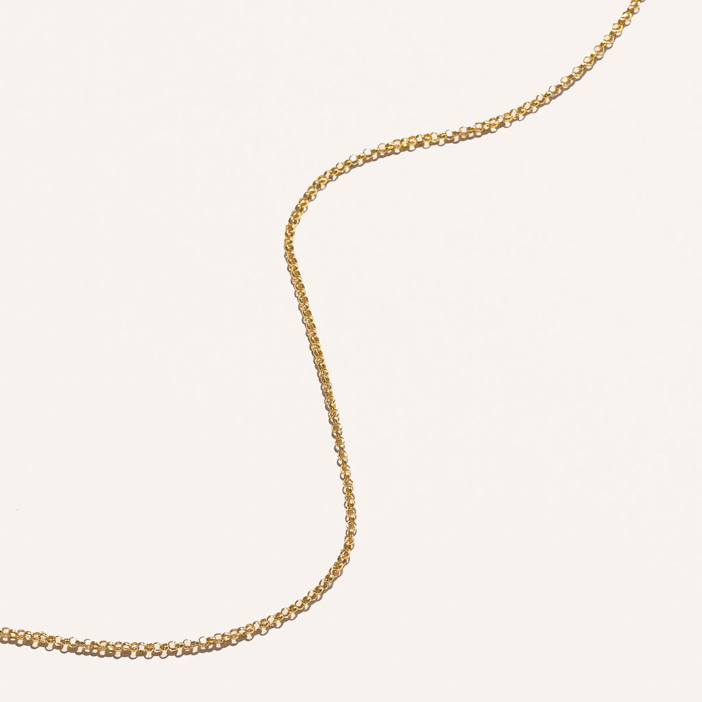 Chelsea Chain Necklace in Solid Gold