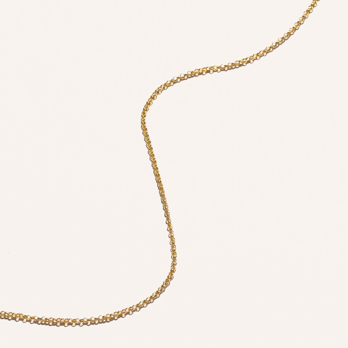 Chelsea Chain Necklace in Solid Gold