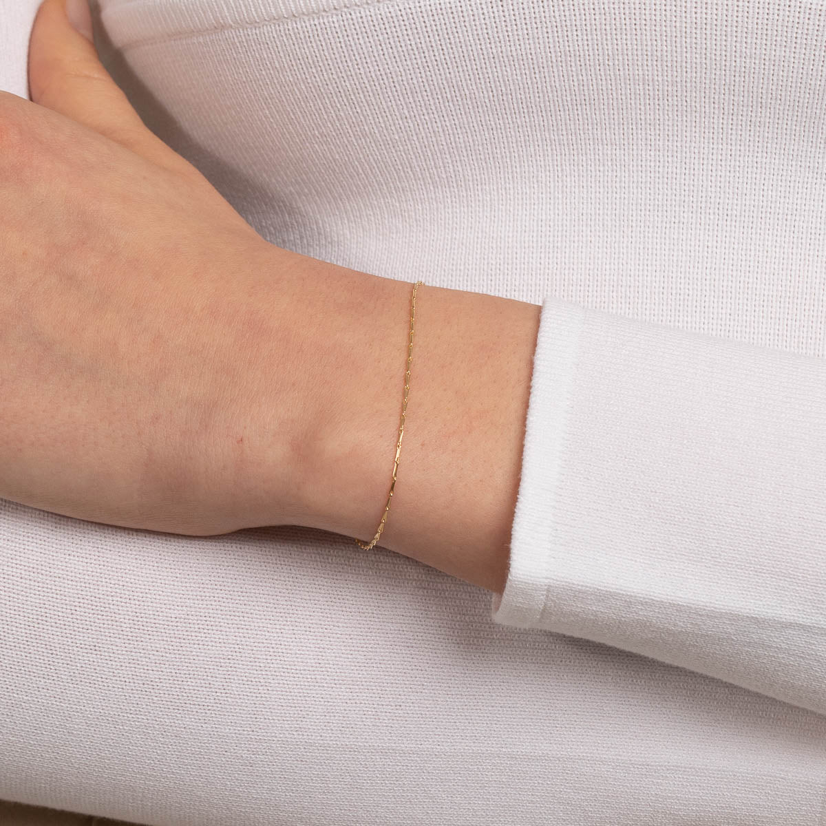 Marylebone Story Chain Bracelet in Solid Gold
