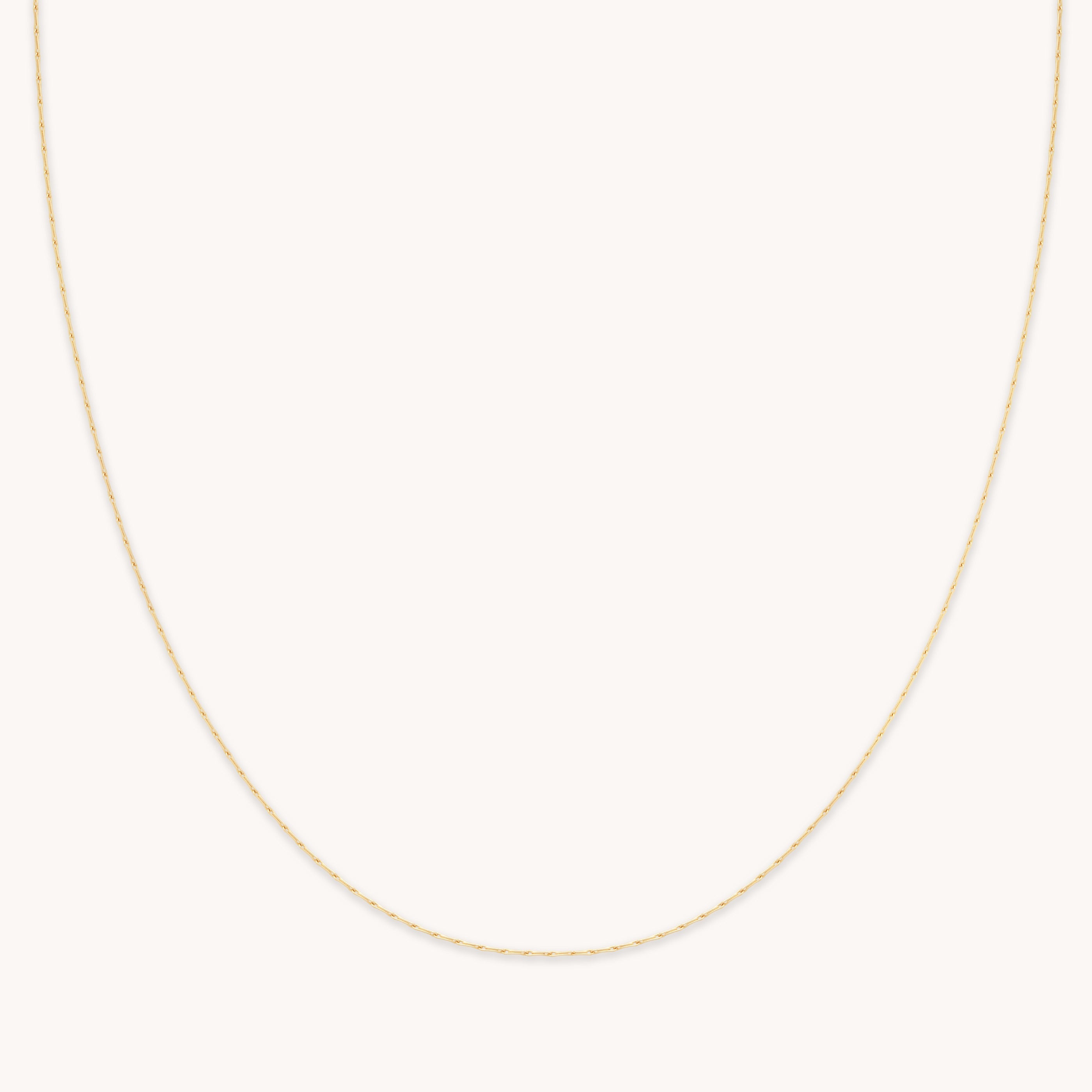 Marylebone Chain Necklace in Solid Gold