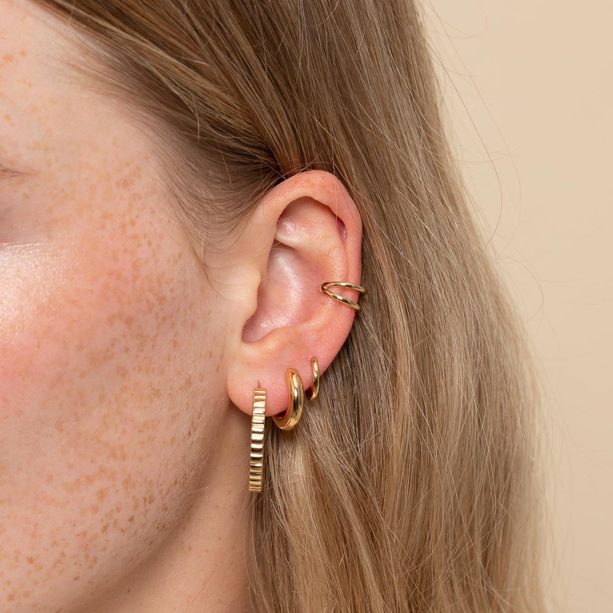 Illusion Essential Ear Cuff in Gold