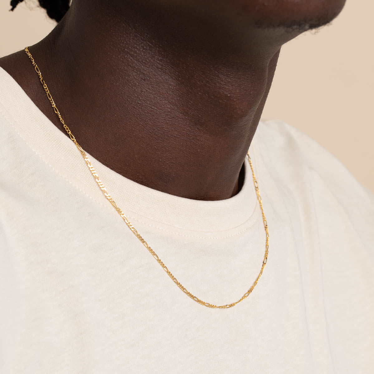Soho Chain Necklace in Solid Gold